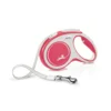 FLEXI Povodac za pse Comfort Tape L, 8m, Do 50 kg, Crveni