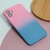 TERACELL Maska za iPhone 12 6.1 Rainbow Spring roze-plava