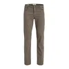 Jack & Jones Hlače iz tkanine Clark Finn 12293328 Rjava Regular Fit
