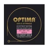 Strune Optima za elektr. kitaro zlate extra light 674.617