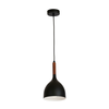 Luster na sajli NOAK WOOD 1xE27/60W/230V