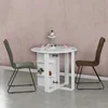 Hanah Home Sklopivi sto Middle 90x77x45cm Beli