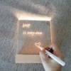 Lampa LED 3D sa olovkom kocka