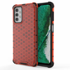 Honeycomb pancirna futrola sa silikonskim okvirom za Samsung Galaxy A32 5G - Crvena KP10000