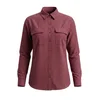 Radwa Bluza Womens Soft Warm Flannel Shirt temno roza