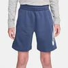Nike K NSW CLUB FT SHORT HBR, dječije kratke hlače, plava FD2997