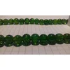 Ispucale staklene perle kugla 8 mm zelena