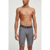 Kratke hlače za vadbo Under Armour siva barva