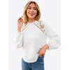 Cupshe Bluza Long Sleeve bela