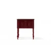 Hanah Home Ada Dresser Komoda, Crvena