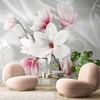 Tapeta bela magnolija - 441x297
