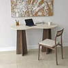 HANAH HOME Radni sto Infini Travertine Walnut