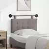 vidaXL Visoki naslon za glavo Taupe 100 x 55 x 5 cm blago