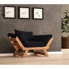 HANAH HOME Garden 1-Seat Sofa Crna CPT8159 140