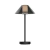 LED prigušiva stona lampa SERENGETI LED/3,4W/5V USB 3600 mAh IP44 crna