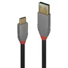 Lindy USB 3.2 kabel tipa A do C 0,5 m, 5A PD, Anthra Line, 36910