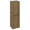 NIRONA skladiščna enota 35x140x30cm, 2x vrata, levo/desno, hrast Sherwood - Rjava - 35x140x30 cm - Sapho - NIRONA - 24 - MDF/laminat - 350 - 1400 - 300 - 14
