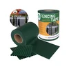 sarcia.eu Ograjevalni trak, senčni trak, zaščita za panelno ograjo UV 19 cm x 35 m - 450 g/m2 + 20 pritrdilnih sponk zelena