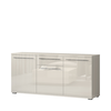 JELA KOMODA K180-3K1F/PN - kolekcija Piano - Bež lak/Bež Lak - 180x85x45 cm