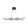 Maytoni MOD244PL-L50BK - LED luster na sajli HALO LED/40W/230V crna