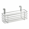 WENKO 2344100 - Korpa SLIM 24x11,5 cm sjajni hrom/crna