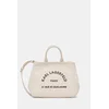 Ročna torba KARL LAGERFELD B2W50003 Kremna