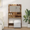 Toaletni stol Staro drvo 79 x 41 x 135 cm Konstruirano drvo