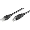 MicroConnet Kabel USB A-B 2.0, 3m