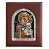 Ikona u drvetu Presveta Bogorodica Mozdokska, Pravougaona, 170x205x22mm