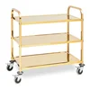 Servisni voziček - 3 polic - Royal Catering - do 240 kg - police: 89,5 x 49,5 cm