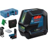 BOSCH Kombinovani linijski laser sa zelenim zrakom GCL 2-50 G sa magnetnim nosačem sa štipaljkom + kofer/ domet 50m