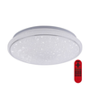 Leuchten Direkt 14743-16 - LED RGB prigušiva svetiljka JUPI LED/28W/230V + daljinski upravljač