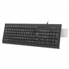 MORAY, Multimedia Keyboard US, Smart ID Card Reader, Spill Proof, USB, Black