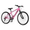 Bicikl Junior 24 Visitor Fox Roll Alu 24 Tvrda Alu 14 V-Brake 7 Brzina 132-155cm (Xs) Roze Neon U