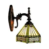 BRILAGI - Tiffany vitražna zidna lampa EMERALD 1xE14/40W/230V