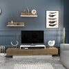 Hanah home TV Komoda Lusi Belo-Smeđa