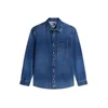 Tommy Jeans Srajca  temno modra