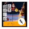 Aigostar -LED spoljašnja božićna dekoracija 120xLED/8 funkcija 80 cm IP44 Santa/topla bela