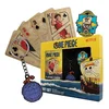 One Piece poklon set: privezak, bedž i karte za igranje