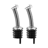 Set of 2 free flow bottle pourer spouts, with flap - Westmark