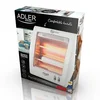 Adler Adler AD 7709 Quartz grelnik prostora, 800 W, 2 stopnji moči, bel