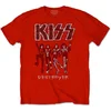 Kiss Destroyer Sketch Red XL Majica