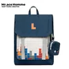 Mr.ace Homme Unisex ranac, Plavi