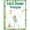 123 Draw People: A step by step drawing guide for young artists