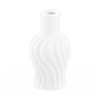 Chaks Mini keramična vaza Twist - Kožna barva 4,5 x 8,5 cm
