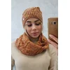 Womens fleece set Tessa K315 light khaki + mustard