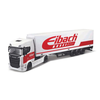 Bburago 1:43 Kamion s prikolico - Scania 770 S - Bela prikolica Eibach