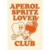 Dekoracija za plakat kluba ljubiteljev APEROL SPRITZ 50x70 cm