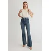 Trendyol Dark Blue High Waist Flare Jeans