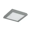 Argon 1873 - Plafonsko svetlo TABOR 4xE27/15W/230V 52x52 cm siva